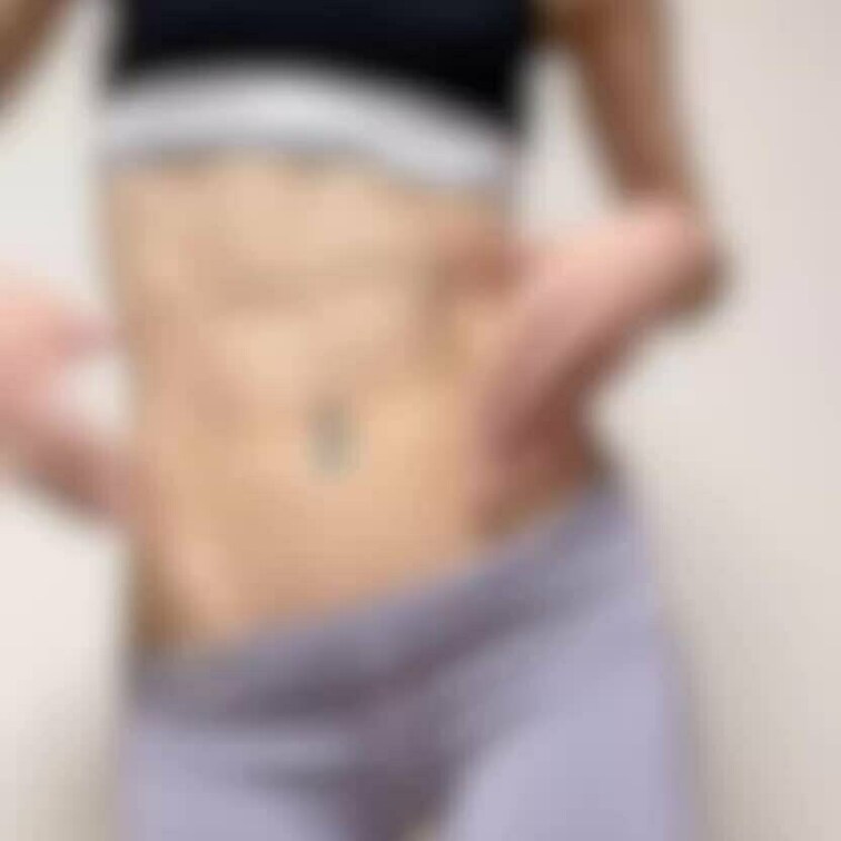 朝トレして自分でポコポコパンチして、
腹筋確認🥊❤️‍🔥