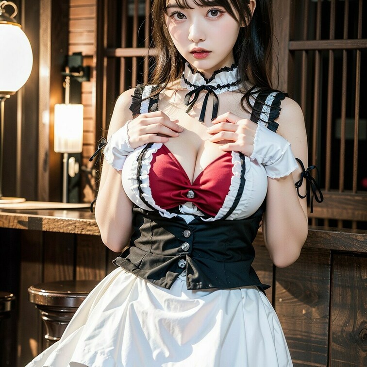 可愛すぎるコンカフェ嬢🤤