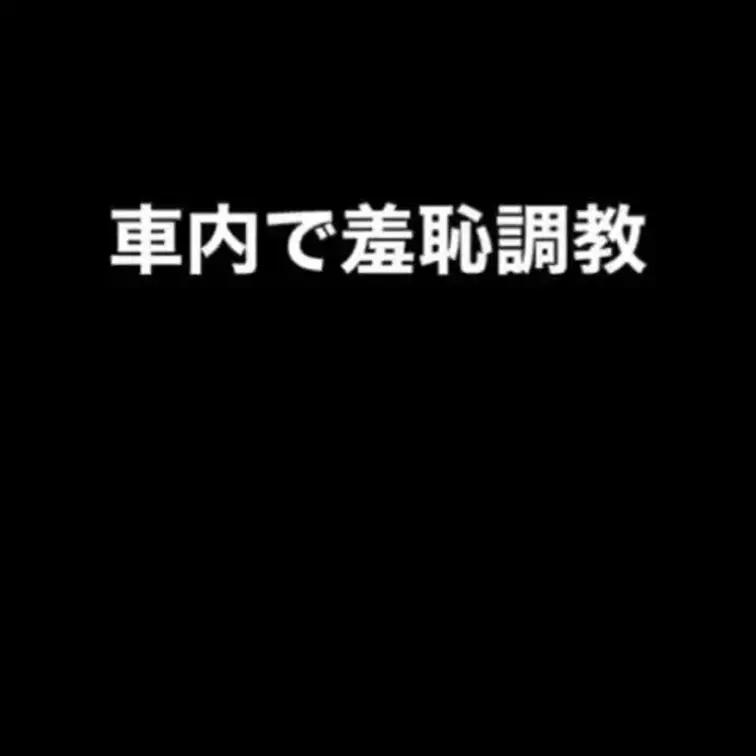 露出調教ドライブ
下着姿で手を拘束し街中ドライブ
信号でとまる度に私を見つめるM女。
意地悪したくなる。笑