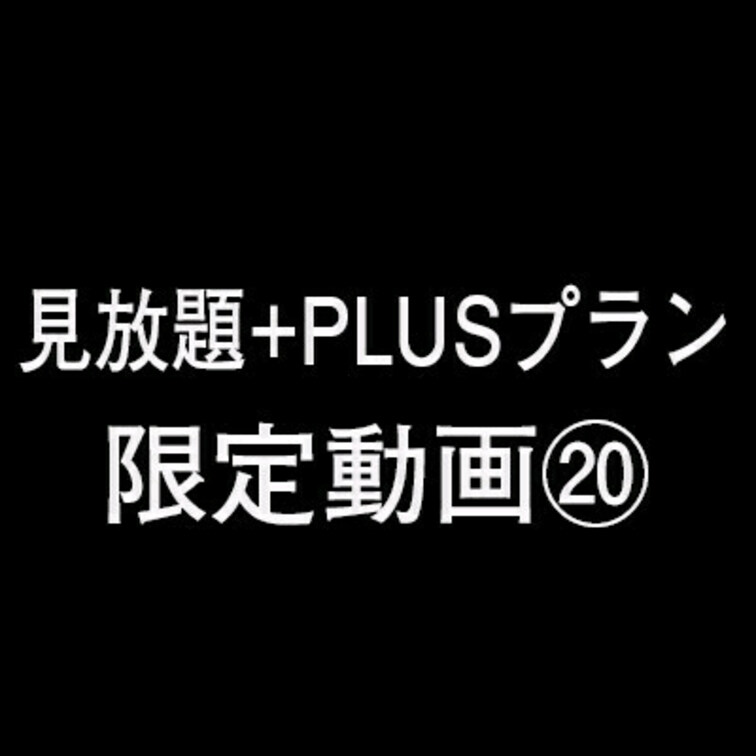 こちらは見放題+PLUS限定動画です。
動画見放題プラン+その他の動画が観れます！