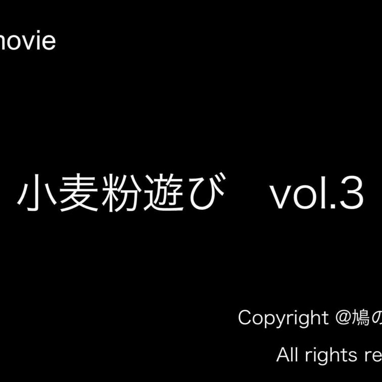 小麦粉遊びvol.3のサンプル動画になります