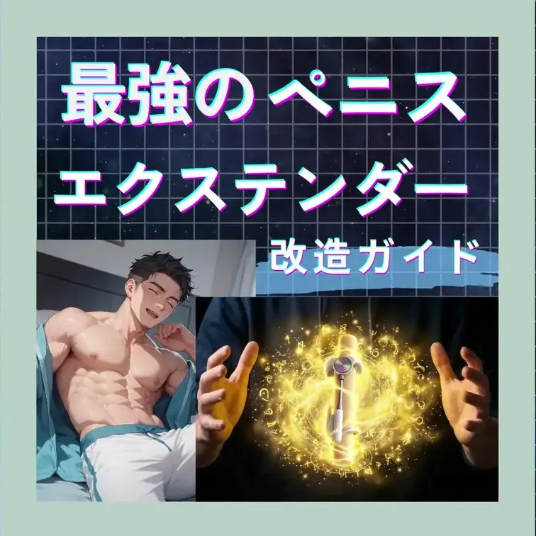 【最速増大】安物を"最強"へ。24時間装着を可能にする「神改造」マニュアル
「市販のエクステンダーを買ったけど、痛くて