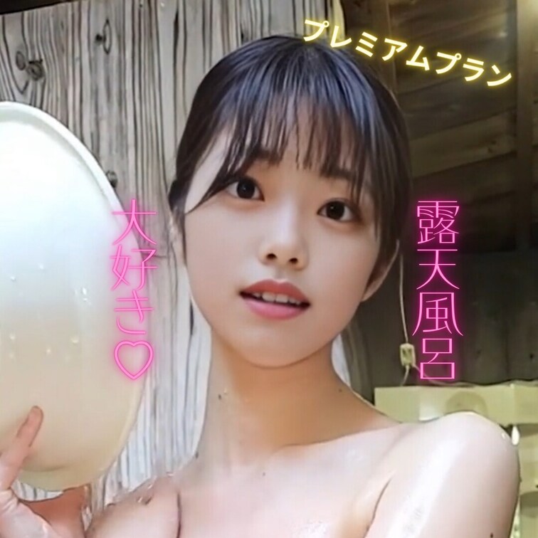 露天風呂入っていきます♡