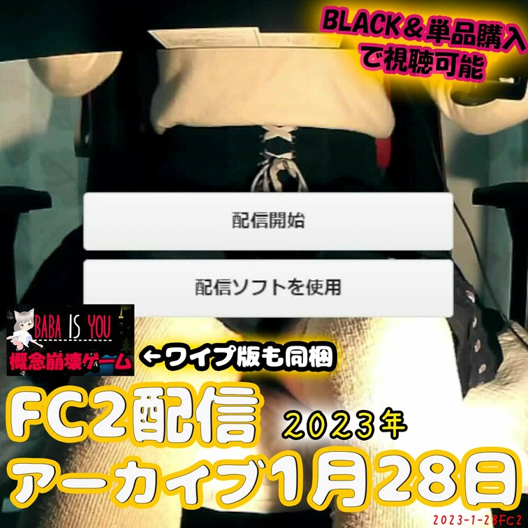 🍒○○○配信アーカイブ1月28日🍒
2023年1月28日の○○○配信のアーカイブになります♡
購入特典でDL可能🍒