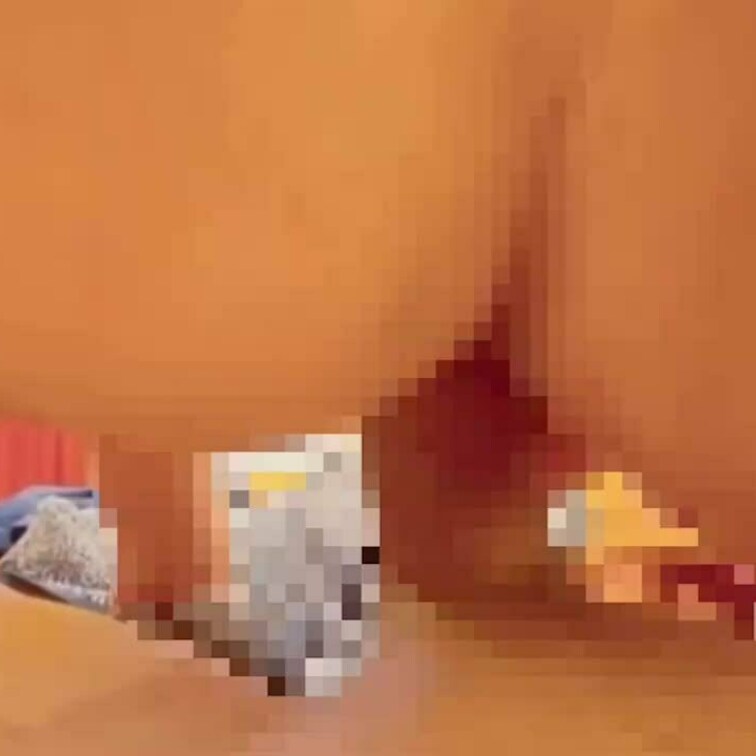 ママのぎこちない背面騎乗位🤱