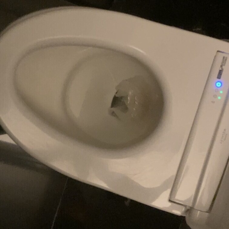 キレイなトイレでおしっこしてきました☺️❤️