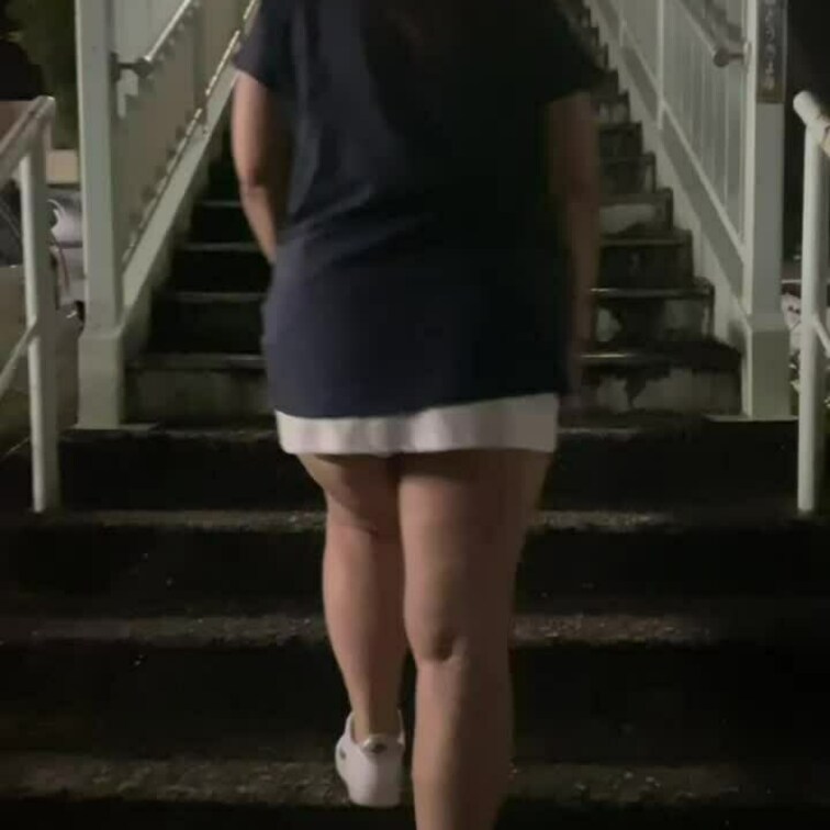 歩道橋の妻