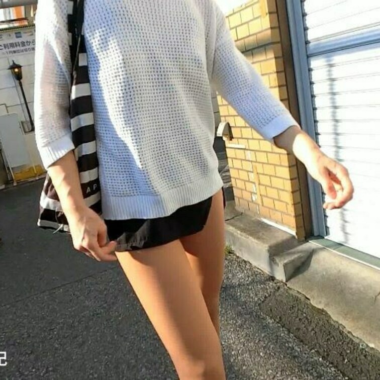 ここでクルっとUターンしてついてきました(*^▽^*)
Uターンした後の景色はこんな感じだったはず。ちなみに北口前を歩