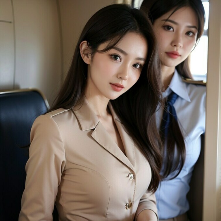 スチュワーデスコスプレ✈️
是非、見てね🩷