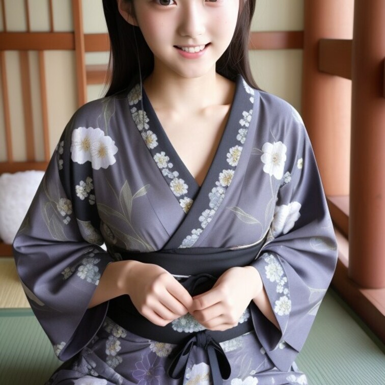 暑い日には浴衣の美女で涼みましょう