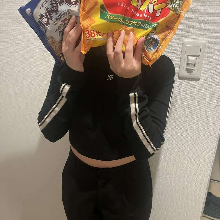 彼女とお菓子パーティ!