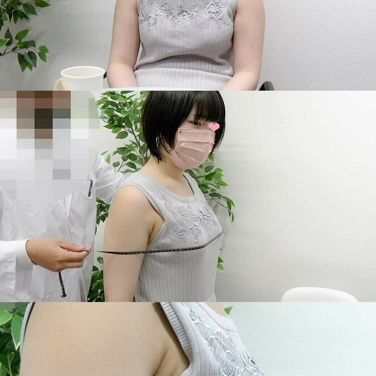 横から見るとこんなにも隠れ巨乳さんでした！！
かなり良いおっぱいです💕

なんか画像越しにいい匂いがしそうなのが