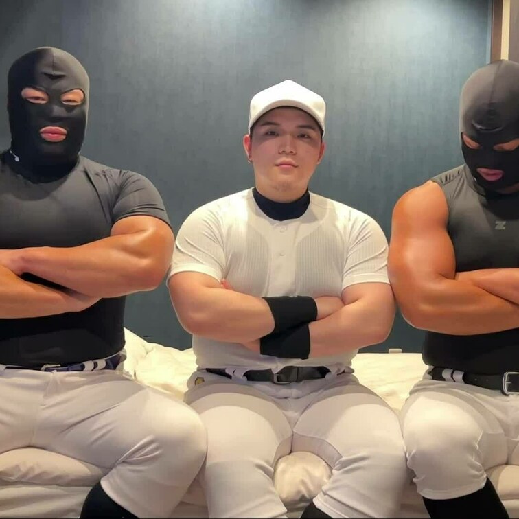 虎太×鉄平×ブラックマスク