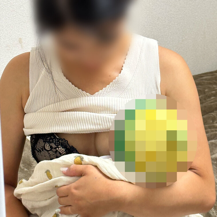 オッパイタイムです。