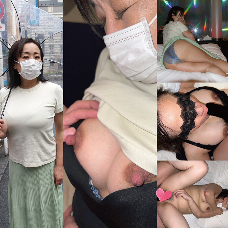 長くて敏感な乳首を竿師２人にコリコリ攻められマンコはびちょびちょ大洪水の完全熟女奥様が久しぶりの硬いチンコで何度も何度も