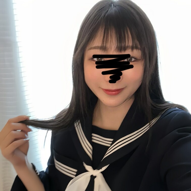 【無念】長身バスケ部のセーラー服ちゃん。まさかの冒頭部分のデータがクラッシュ…。中途半端ですがイチャイチャ愛撫→口内射精