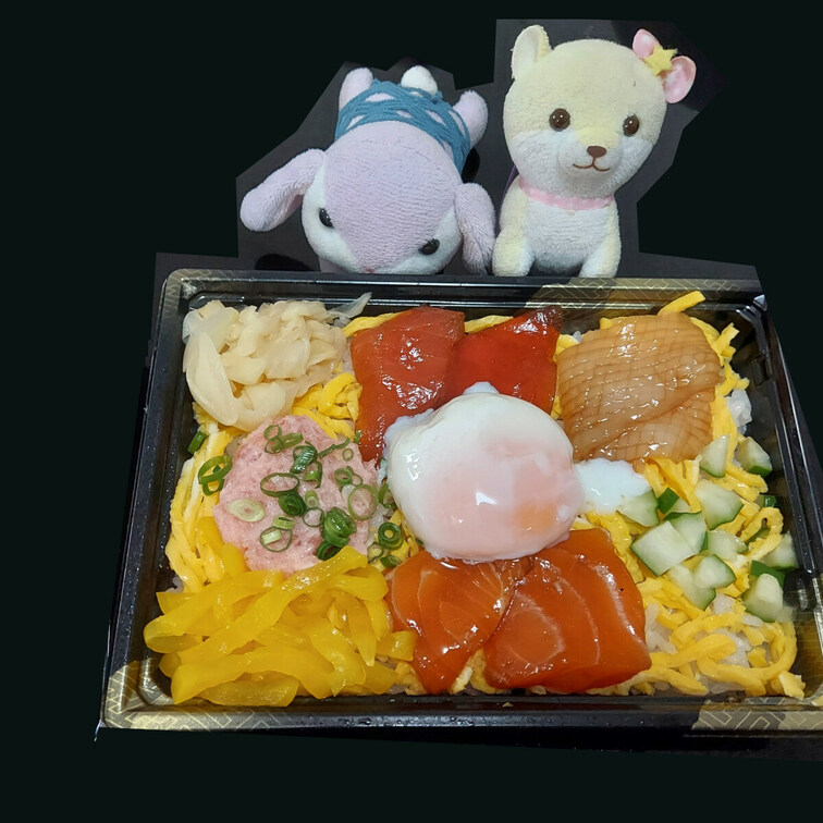 フォロワーのエッチゴさんから
チップ投げていただいたので

海鮮漬け丼頂きました🐟
美味しかったです。
お寿司