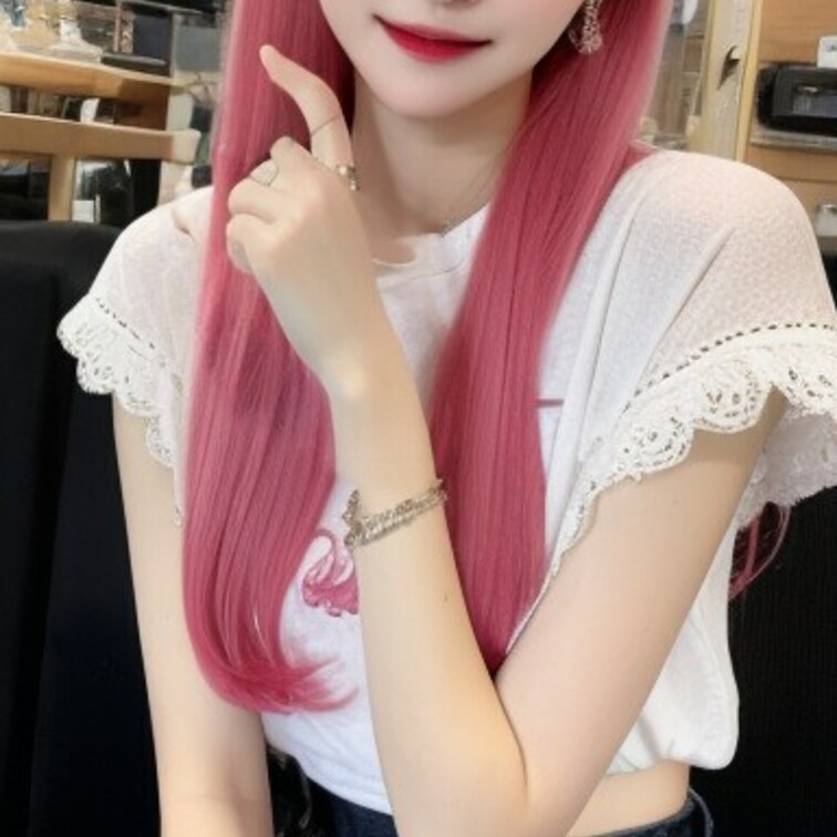 ピンクヘアー