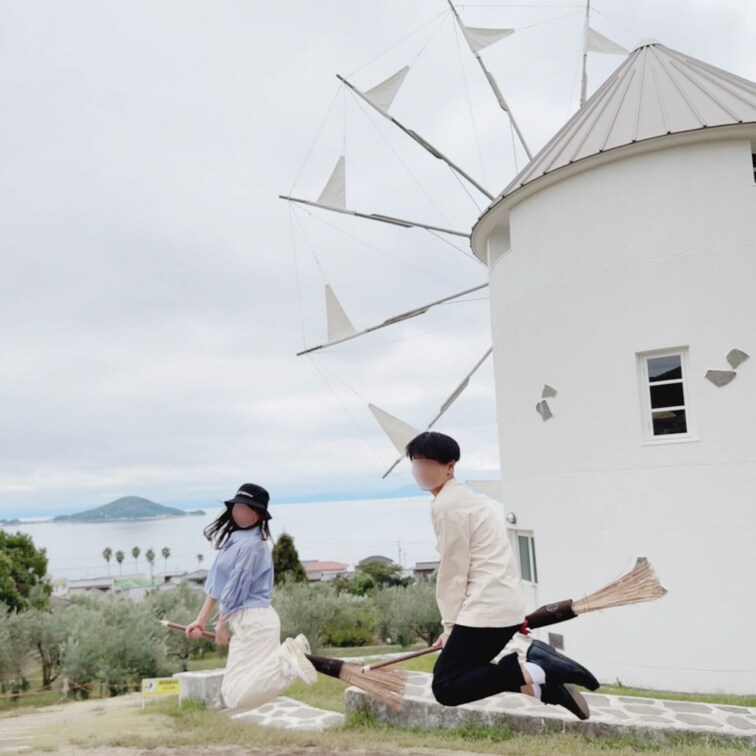 【vlog】香川県小豆島vlog🏝️#１｜ずっと行きたかったエンジェルロード👼♡｜そして魔女の宅急便のロケ地で魔女になっ