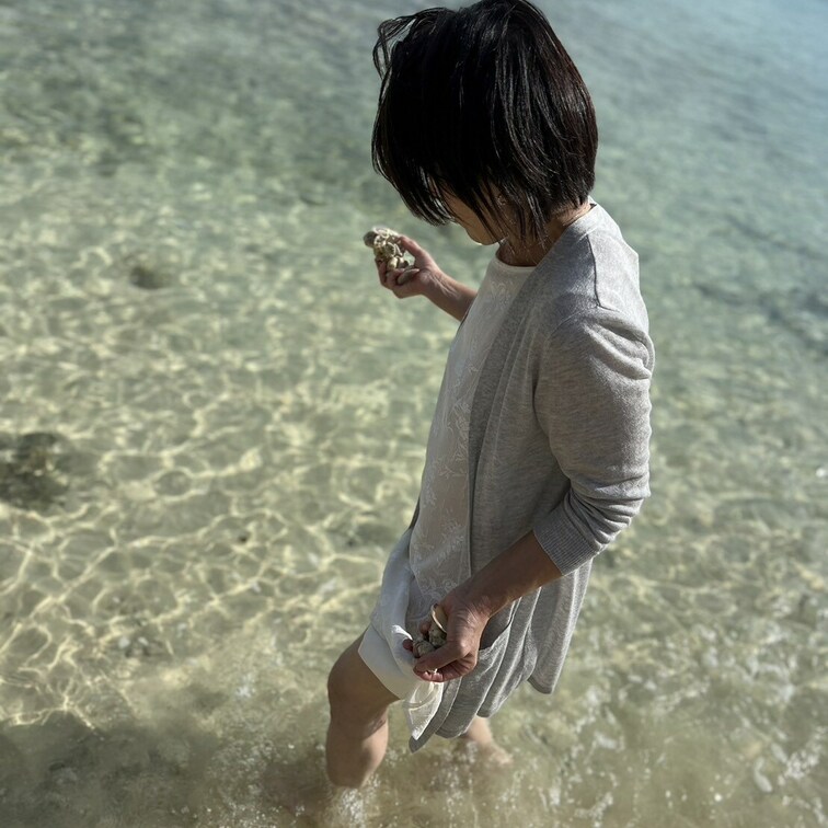 海って楽しいなぁ〜✨✨✨