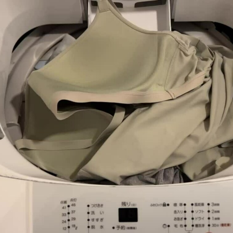 一人暮らしだと洗濯は2日に一度かね😁