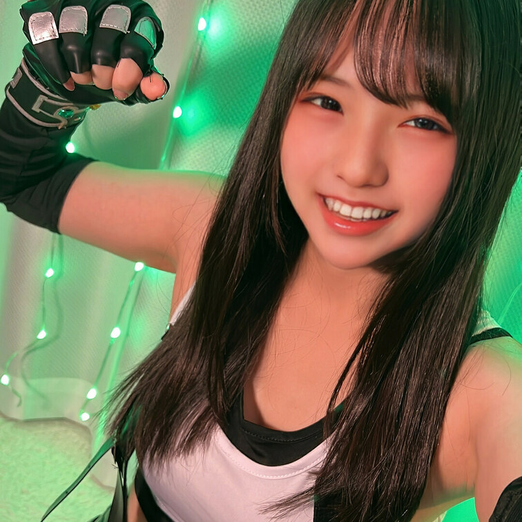 ティファのコスプレしました！






















