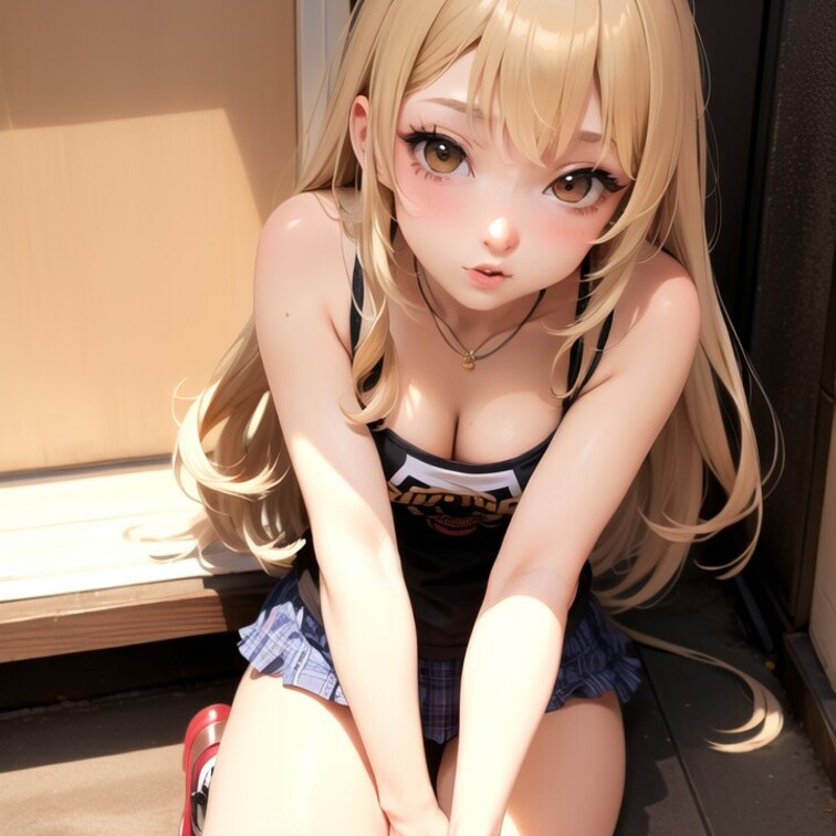 2次元・2.5次元の無料プランのサンプル画像その2です。
健全な絵、ちょっぴりエッチな絵を無料プランで提供していますの
