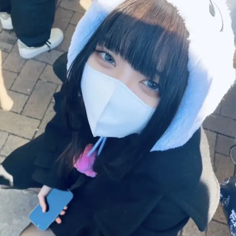 Disney行ったときの彼女さん😍✨