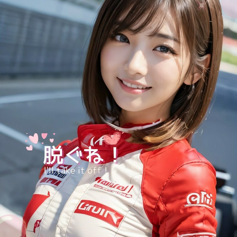 レーサーも命がけよ