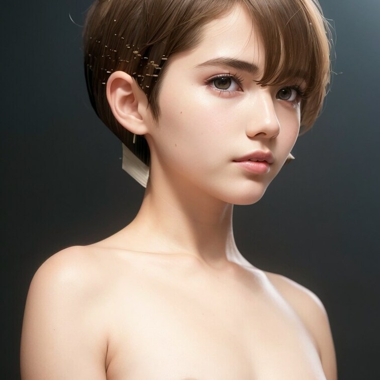 微乳ちゃん 美形です