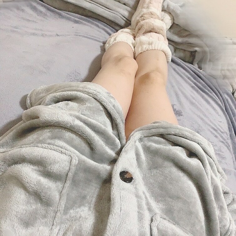 ゴロゴロしてた脚🤍🫧