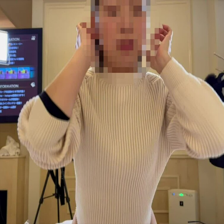 初登場の陽菜ちゃんです。
今回はガチ主婦さんから出演応募があったのですが、旦那さんに秘密での出演の為、顔出しだけ不可と
