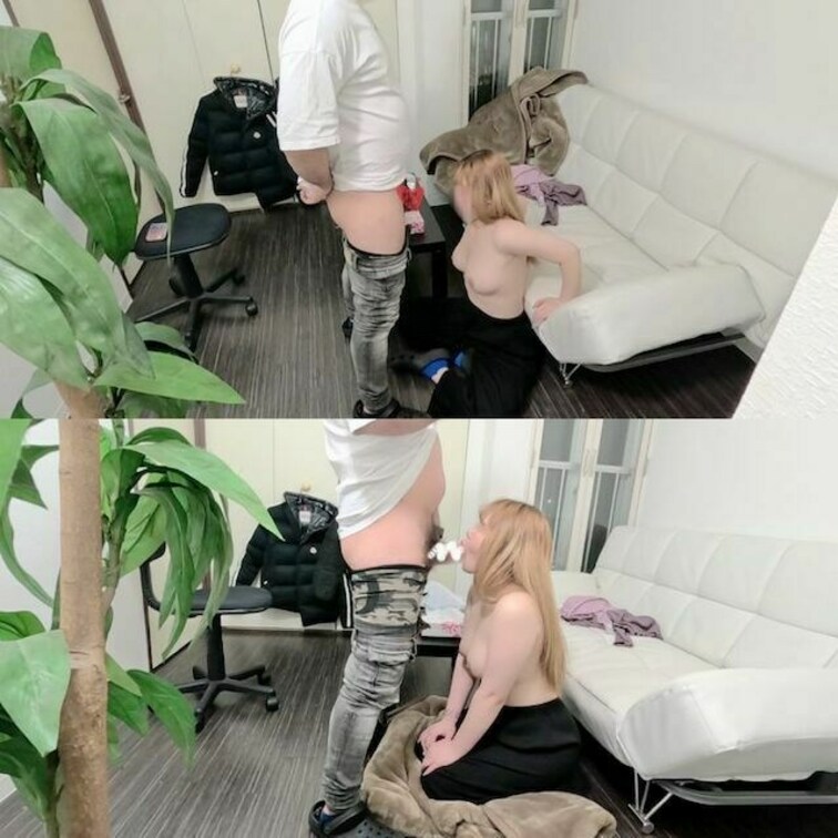 ついに公開です！


飲みに行った時に仲良くなった巨乳の爆乳ギャルにお小遣いをあげる条件で、自宅に呼び出しフェラし
