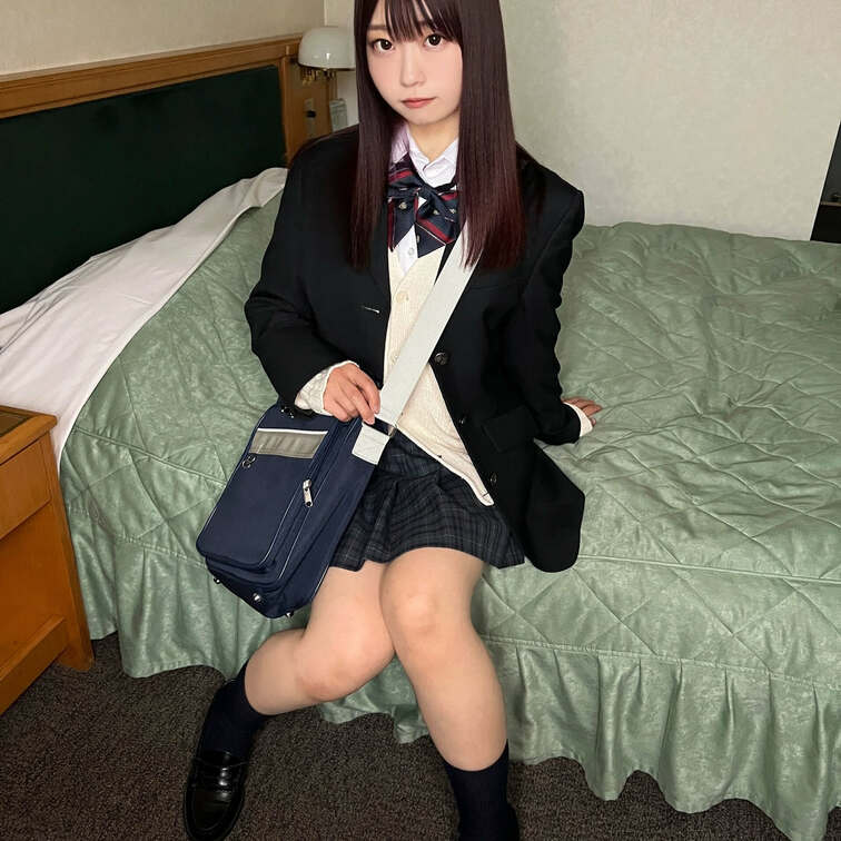【個人撮影】制服ギャルとパパ活_妊娠不可避中出し×2
