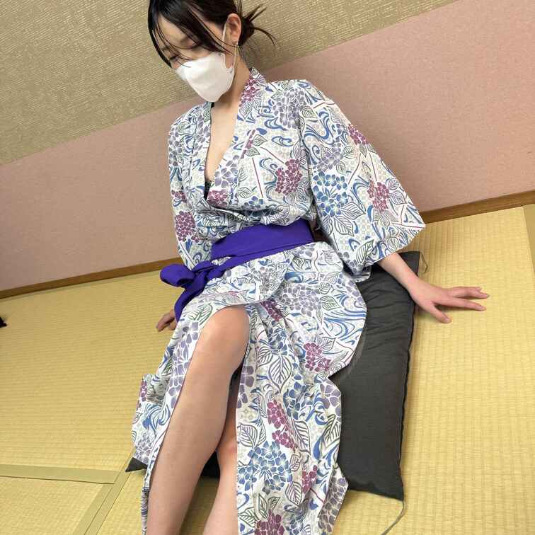 浴衣でリラックス