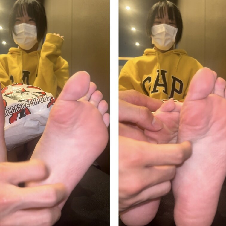 22.5cm ○○○系美女、激弱足裏くすぐり！3分32秒
制服コスの美人さんでした！
足裏全体弱く、ずっと笑っていま