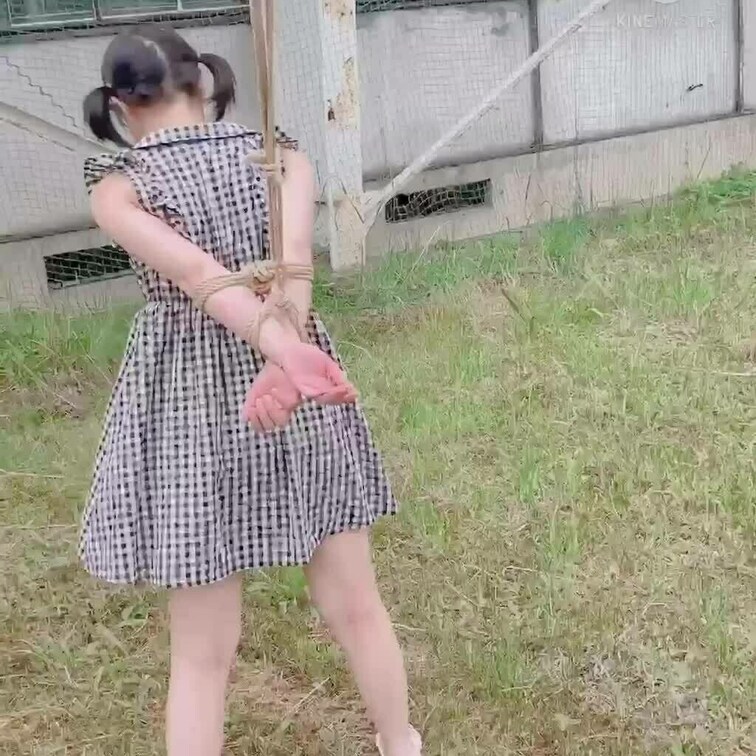 テスト投稿です 廃校で、うんていに縛った動画 