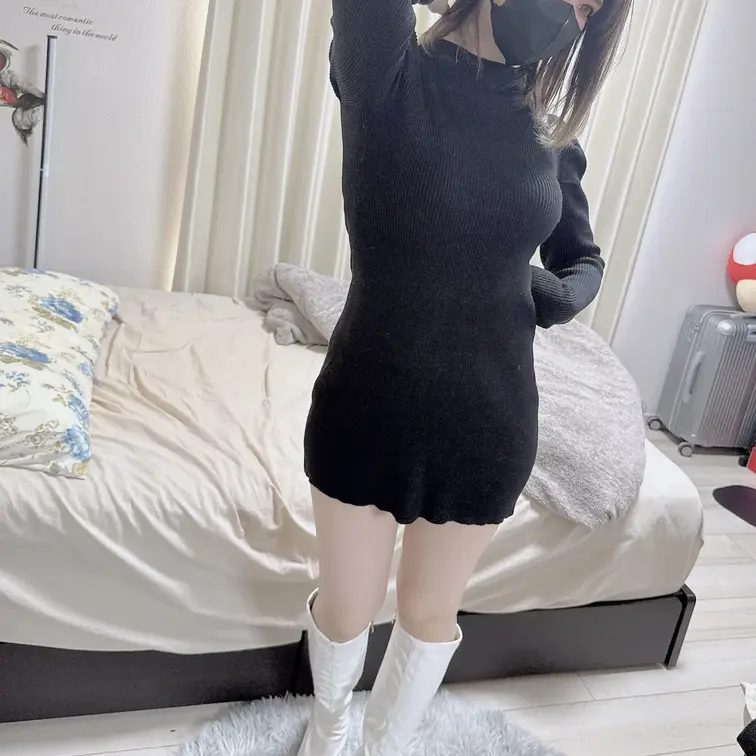 ブｰツ効果すごい🤣笑
たくさん購入されて嬉しいなｰ✨️
お礼にチラッと❤️
