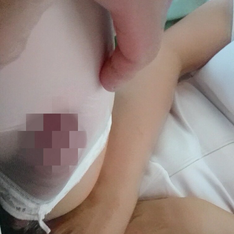 ナース服 太もも白ストッキング中出し