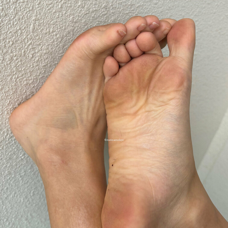 足の裏こんなに汚れてるんだけどなんで??