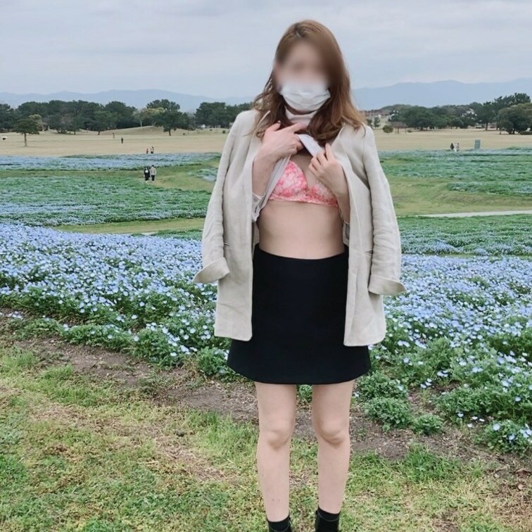 露出散歩の続き♡