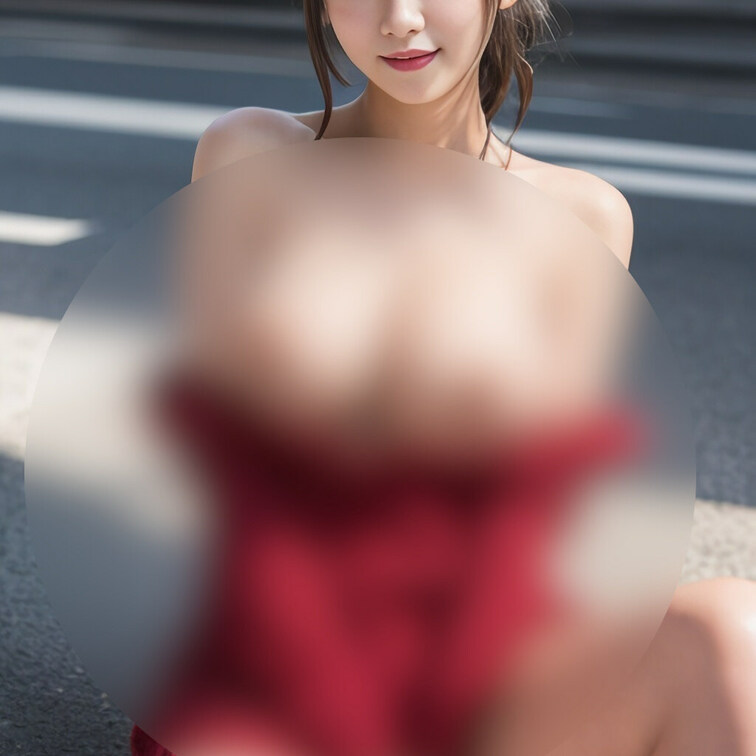 (サンプル)お外で、ひ・み・つ💖