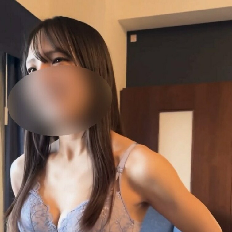 "完全顔出し"黒髪ロング筋肉質バスケ部ちゃんにえっちなワード言わせるの楽しかった。この後ガチ堕ち変態肉便器交尾でぶっ壊し