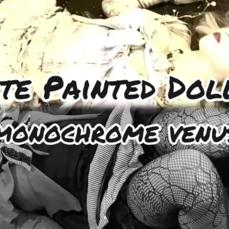 White Painted Doll 08
monochrome venus
白塗り messy

Newドール