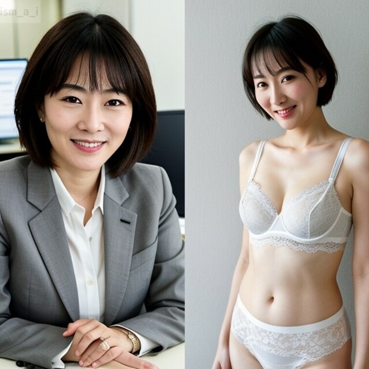 生成○○○で作成した素人美女の写真を投稿します。