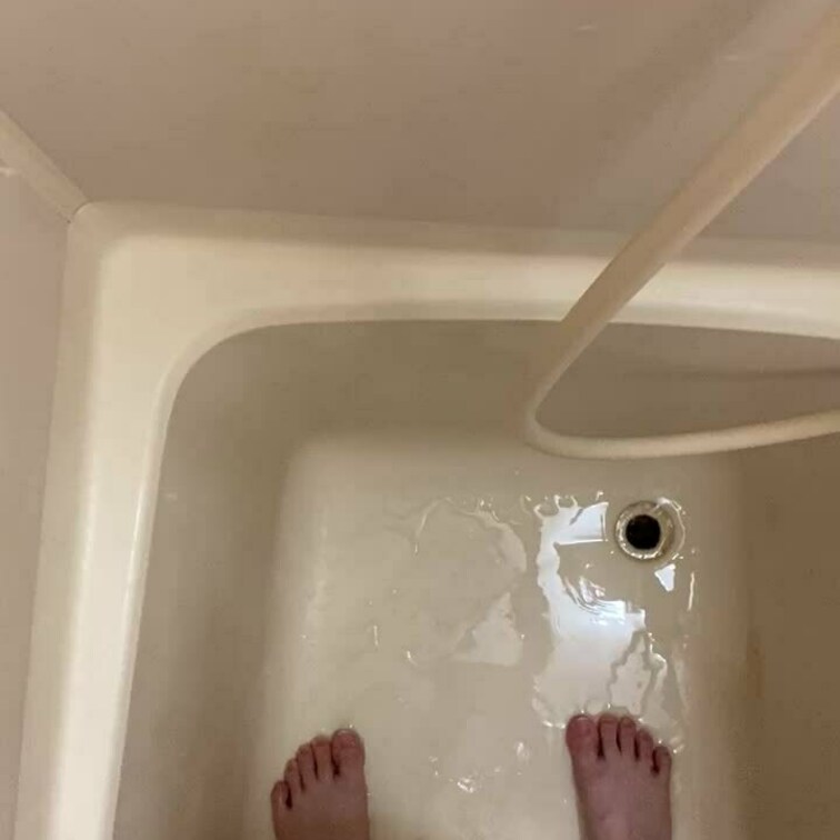 お風呂で立ってしました😊