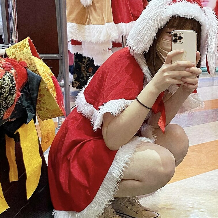サンタコスした!!🎄🎄🎄