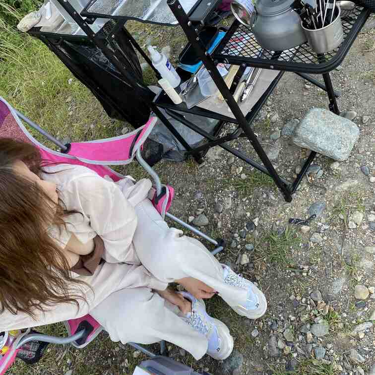 キャンプで🤫💖⛺️