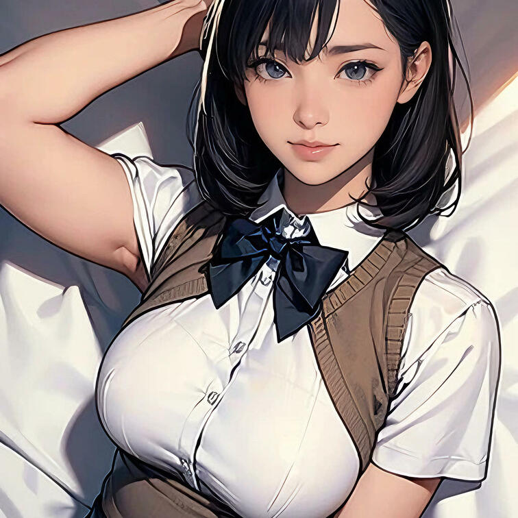 ユキ（制服風な衣装/ベッド）
 ーーーーーーーーーーーーーーーーーーーーーーーー
 お気に入りなどのリアクション大変