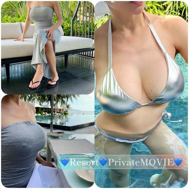 💙Resort💙PrivateMOVIE💙
リゾートでのちょっとした🎥🏝️♡
ブラ薄すぎて乳首ぽっちで朝ごはんへ行っ